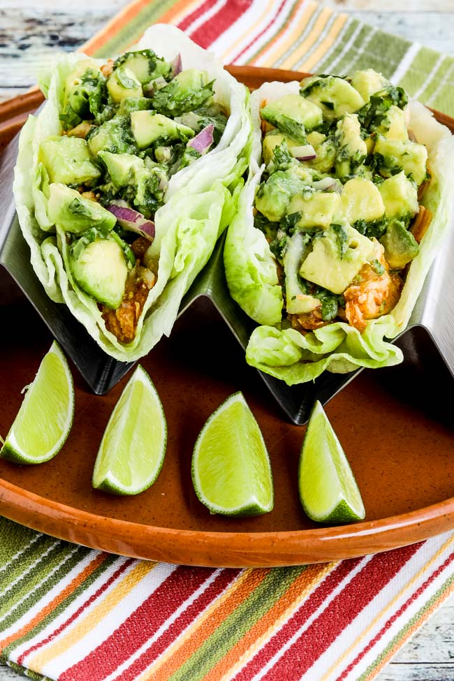 Spicy Shredded Chicken Lettuce Wrap Tacos (Video) – Kalyn's Kitchen