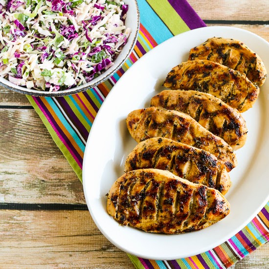 Thumbnail photo for Garlic, Lemon, and Herb Grilled Chicken Breasts