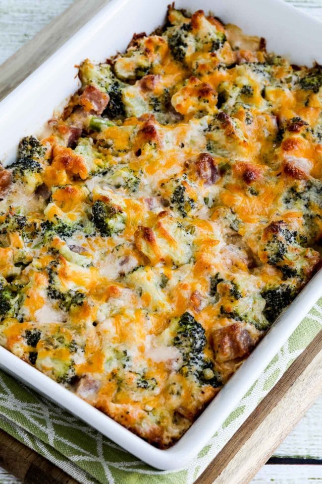 Ham and Broccoli Casserole au Gratin (Video) – Kalyn's Kitchen