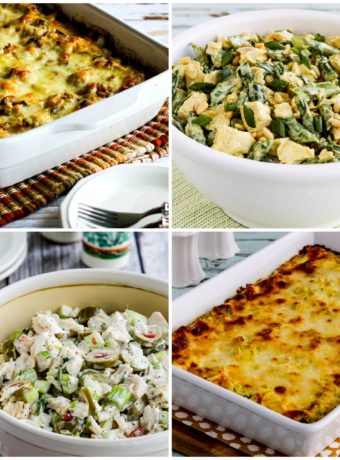 Low-Carb and Keto Recipes for Leftover Turkey top collage