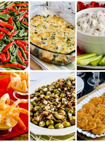 25+ Low-Carb Holiday Recipes top photo collage