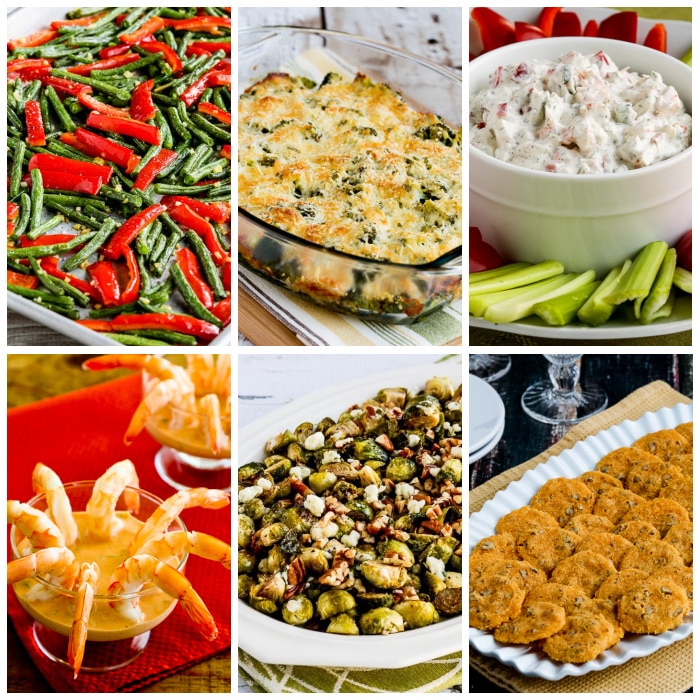 25+ Low-Carb Holiday Recipes top photo collage