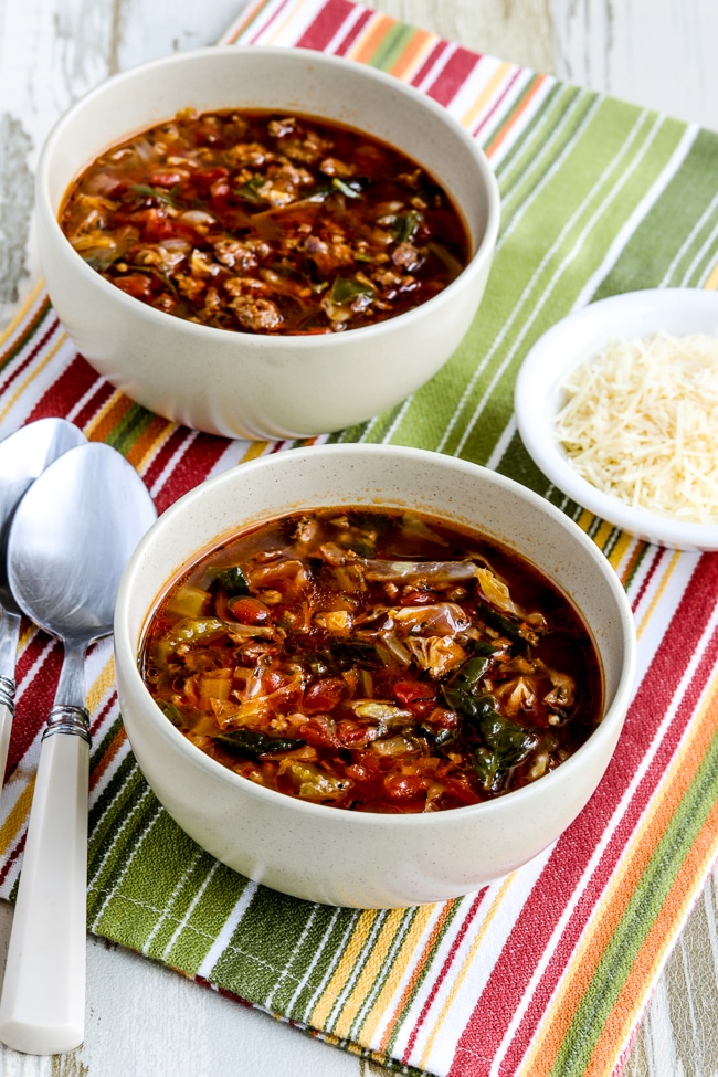 Ground Beef Vegetable Soup top photo