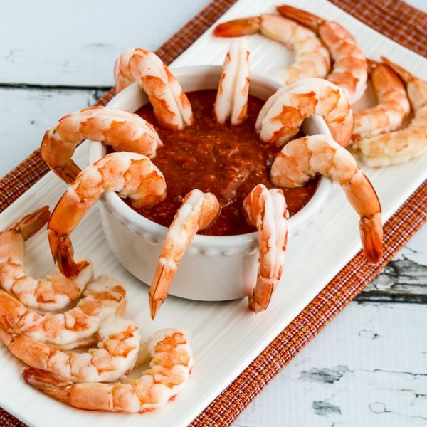 Shrimp with LowSugar Cocktail Sauce Kalyn's Kitchen