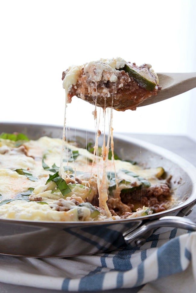 Keto Skillet Lasagna from All Day I Dream About Food