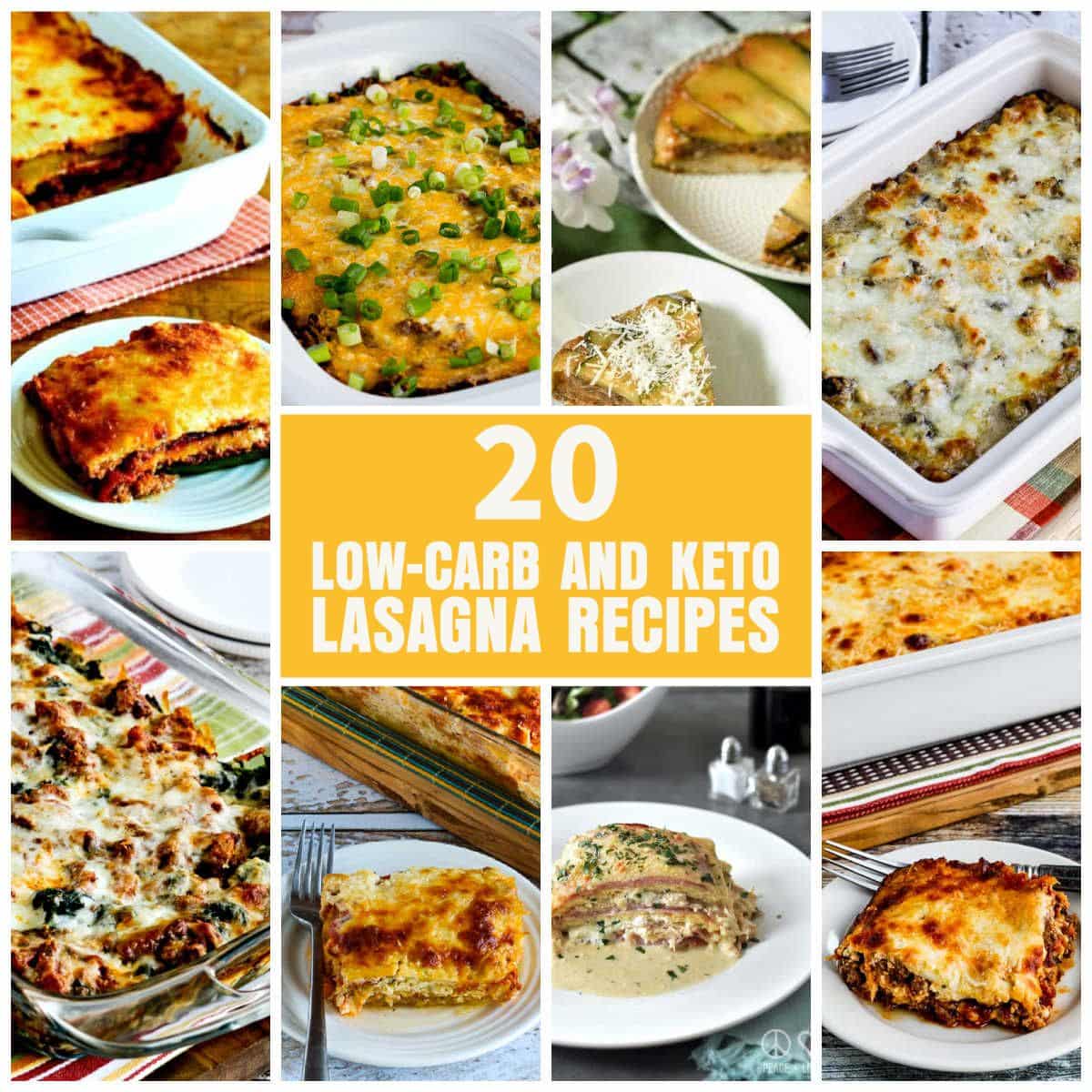 20 Low-Carb and Keto Lasagna Recipes