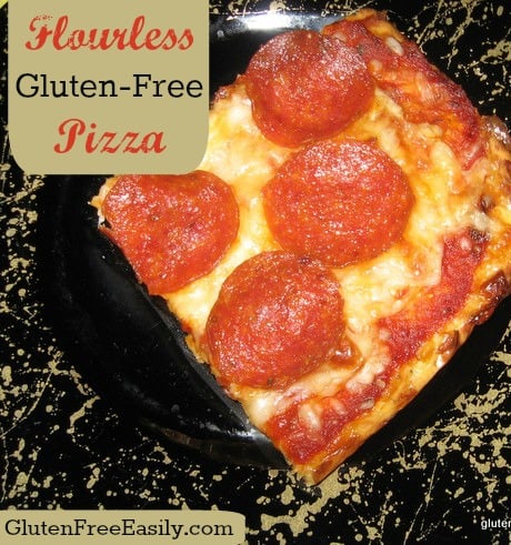Flourless, Gluten-Free Pizza from Gluten-Free Easily