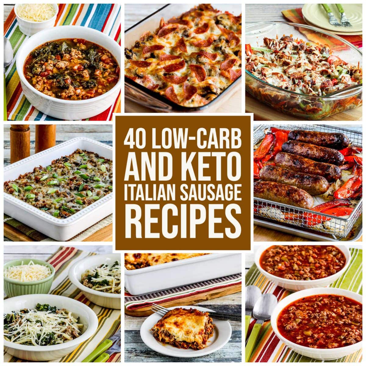 40 Low-Carb and Keto Italian Sausage Recipes – Kalyn's Kitchen