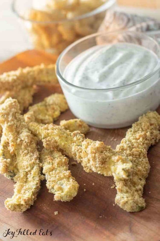 Air Fryer Fried Pickles from Joy-Filled Eats