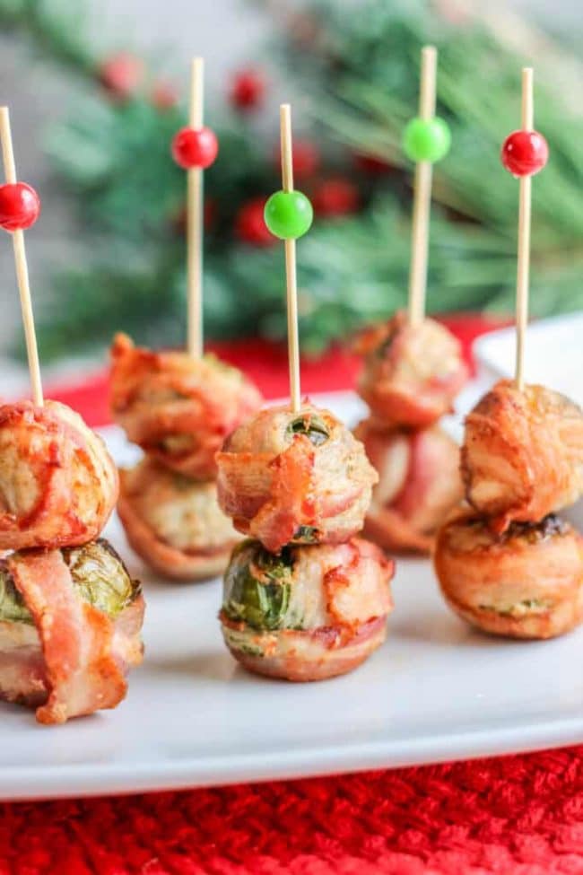 Keto Bacon-Wrapped Brussels Sprouts from Everyday Keto