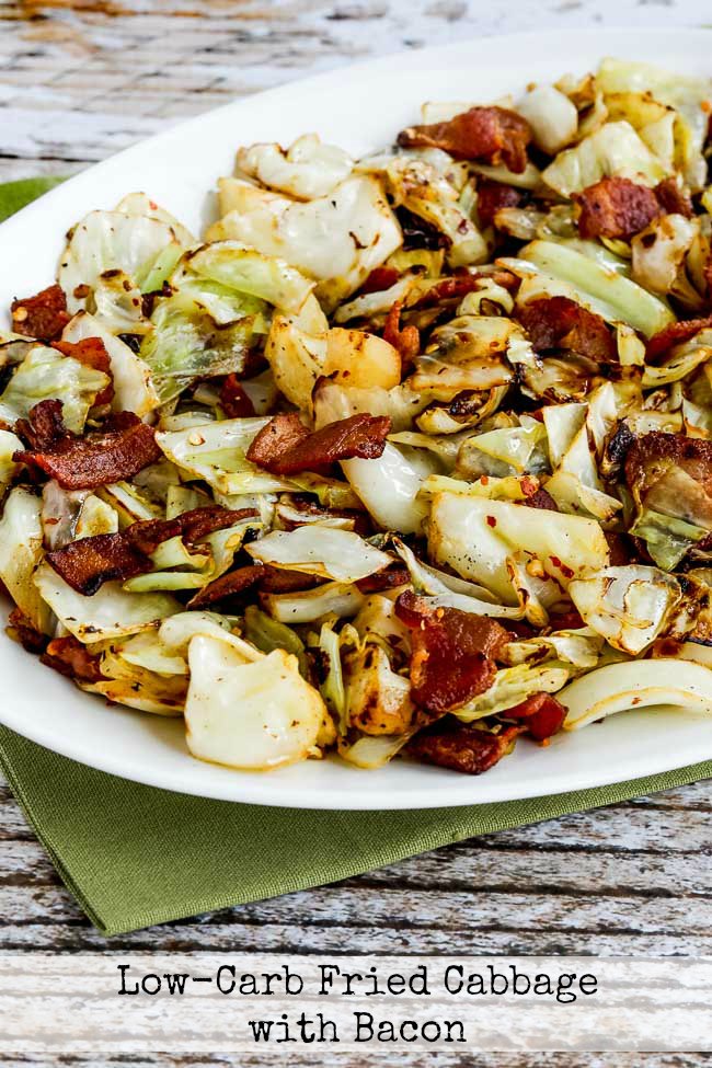Low-Carb Fried Cabbage with Bacon