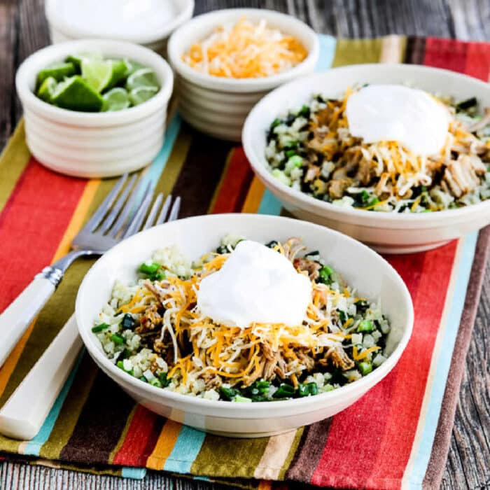 Green Chile Pork Taco Bowl Kalyn's Kitchen