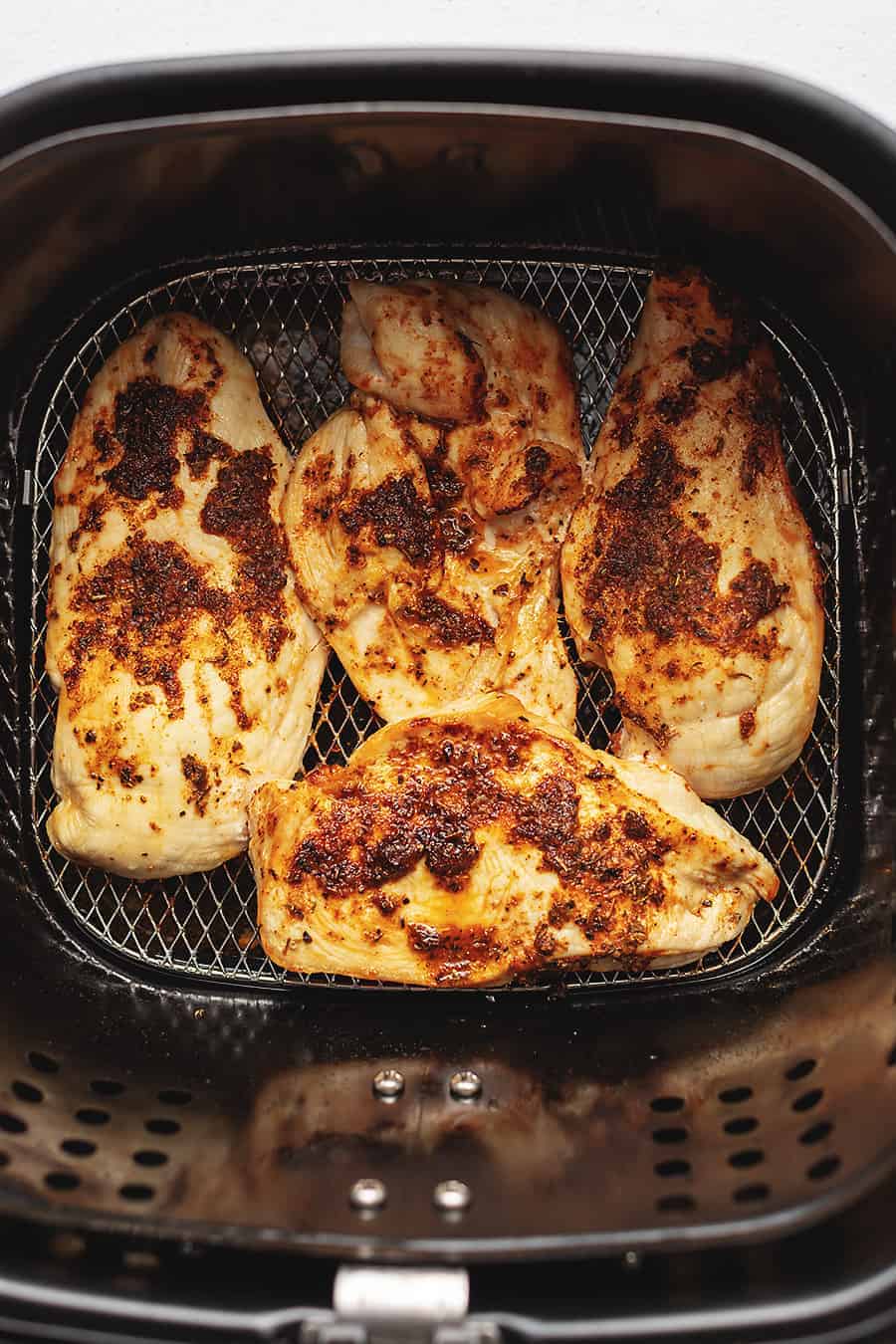 Easy Air Fryer Chicken Breasts from Low-Carb with Jennifer