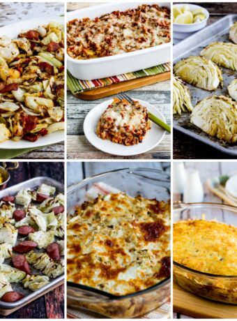 Kalyn's Top Ten Low-Carb and Keto Recipes with Cabbage photo collage