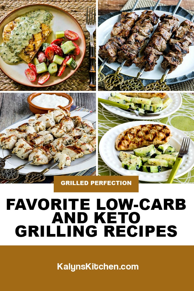 Pinterest image of Favorite Low-Carb and Keto Grilling Recipes