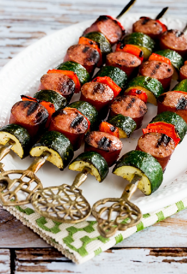 Grilled Zucchini Skewers Recipe