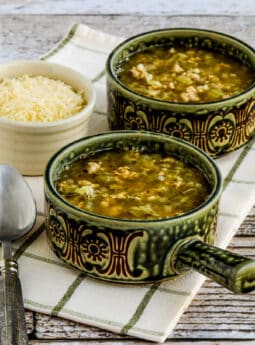 Instant Pot Turkey Rice Soup with Cabbage