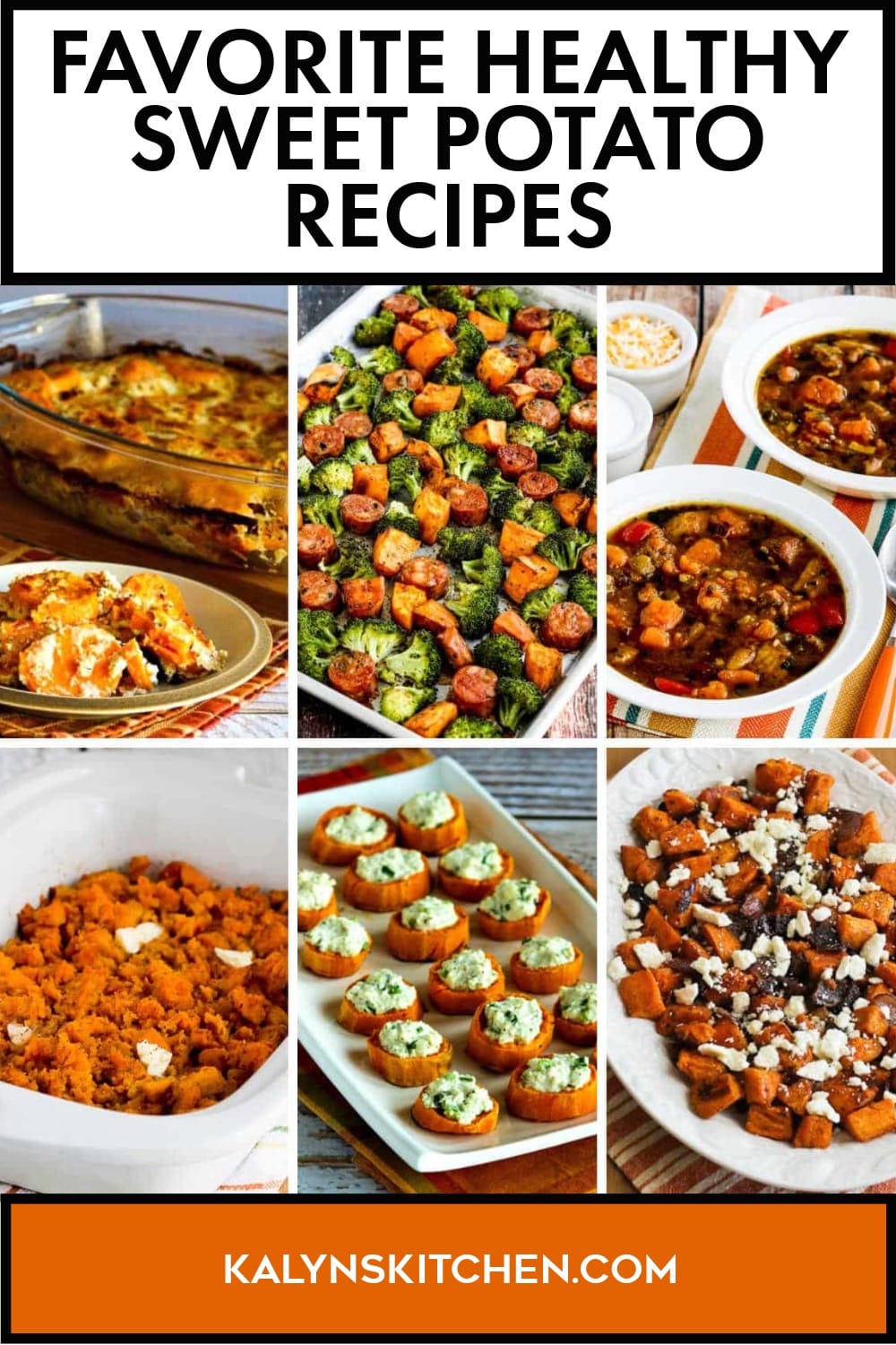 Pinterest image of Favorite Healthy Sweet Potato Recipes