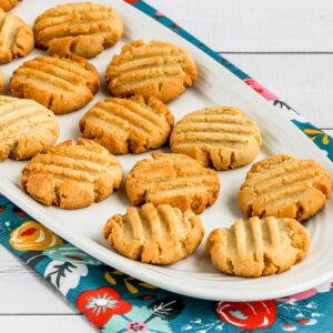 Almond Flour Shortbread Cookies thumbnail image of cookies on plate