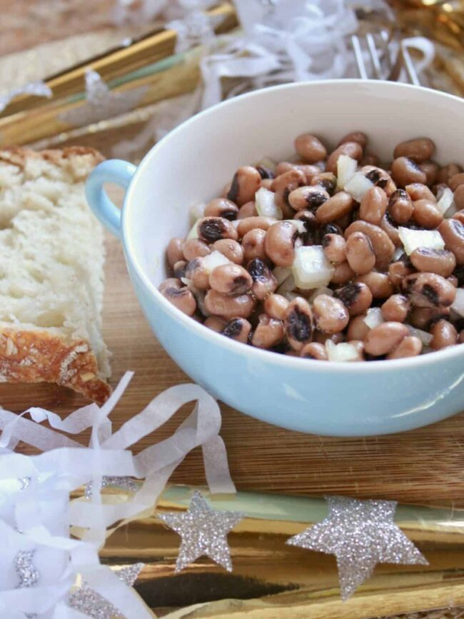 Easiest Ever Black-Eyed Peas from Chrstina's Cucina 