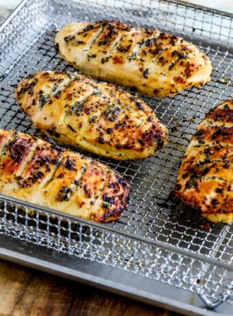 thumbnail image for Air Fryer Marinated Chicken Breasts