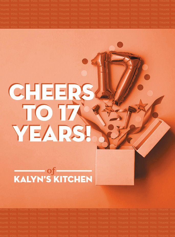 Celebrating 17 Years of Kalyn's Kitchen, vertical photo