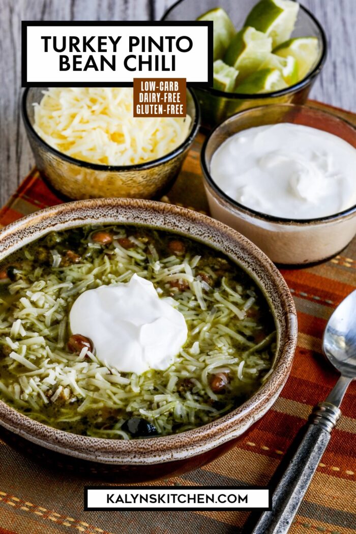 Turkey Pinto Bean Chili Kalyn's Kitchen