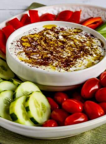 square image of Whipped Feta Dip with Sumac