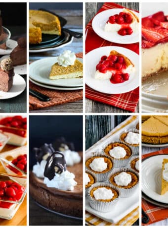 Amazing Keto Cheesecake Recipes collage photo showing featured recipes.