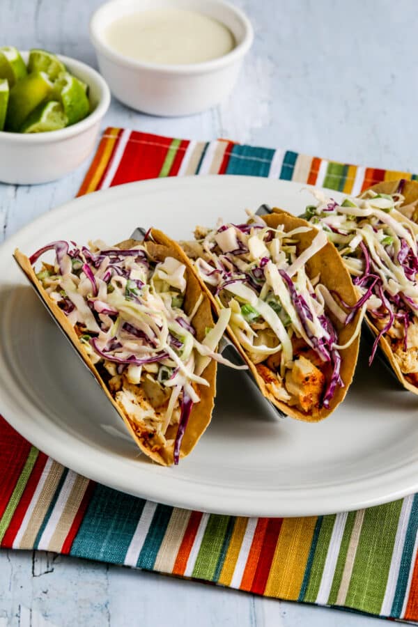 Air Fryer Fish Tacos Kalyn's Kitchen