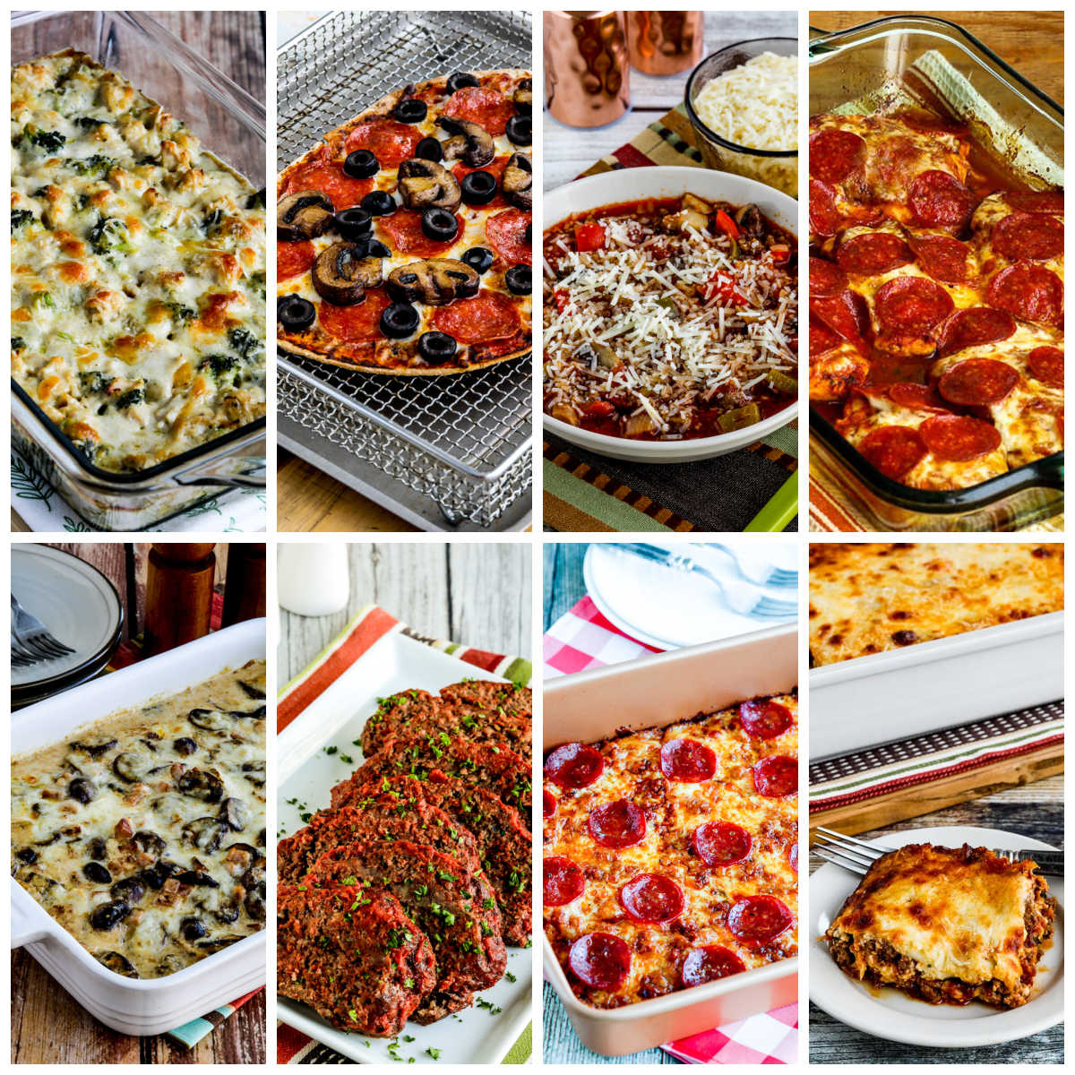 Collage photo of Recipes with Rao's Pasta Sauce and Pizza Sauce showing featured recipes.