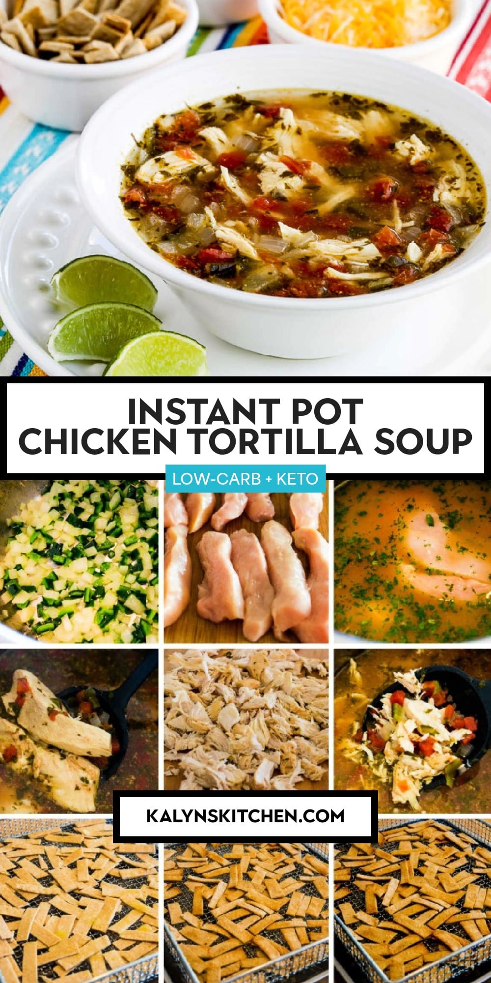 Keto instant pot chicken tortilla soup sale