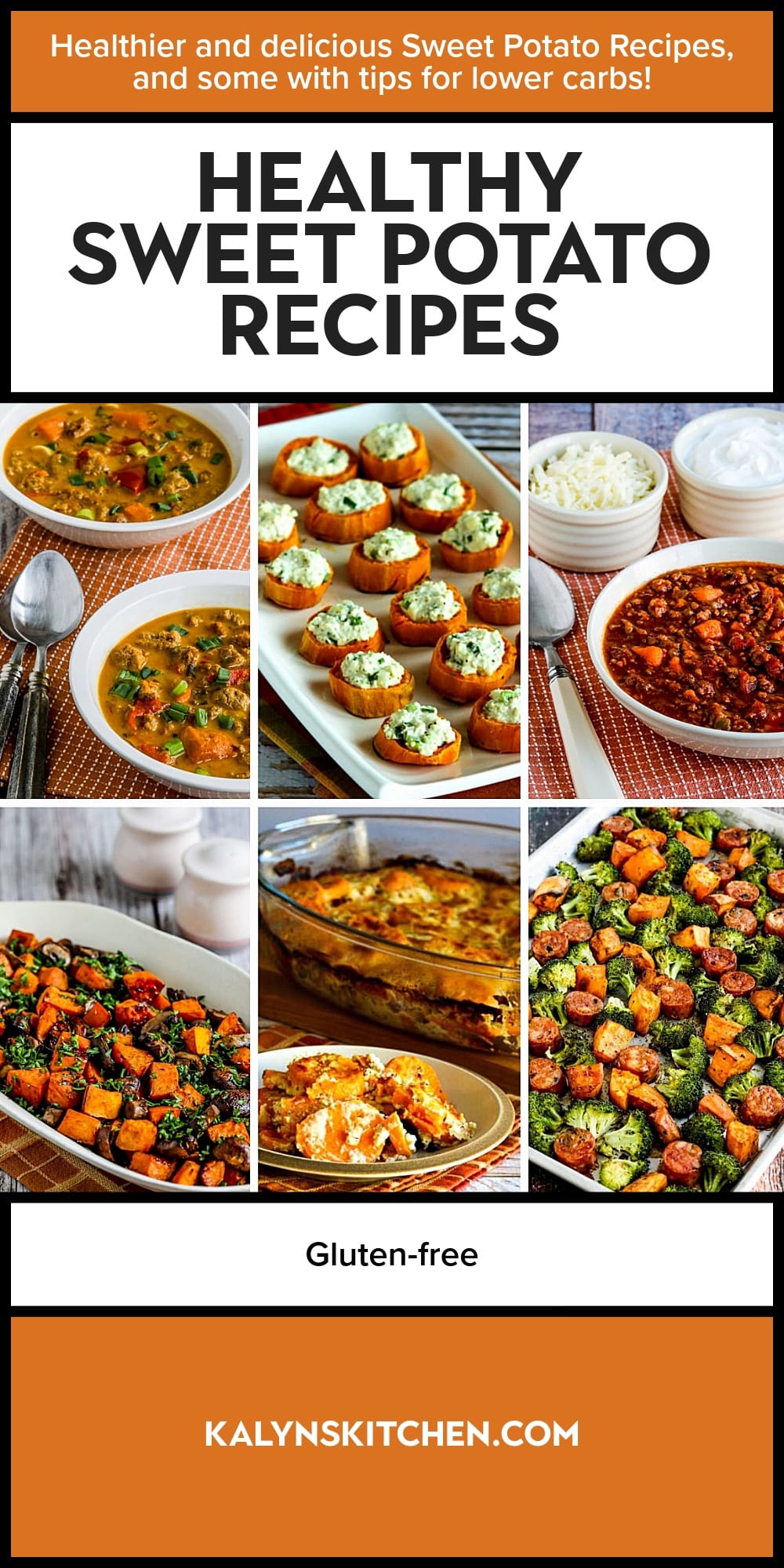 Pinterest image of Healthy Sweet Potato Recipes